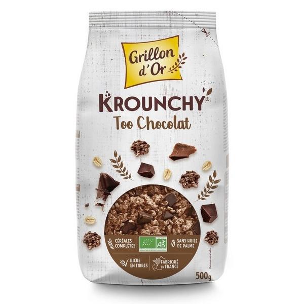 GRILLON D'OR KROUNCHY TOO CHOCOLAT 500GR DB6