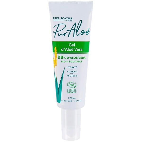CIEL D'AZUR PUR ALOE GEL D'ALOE VERA 98% 125ML VJ6