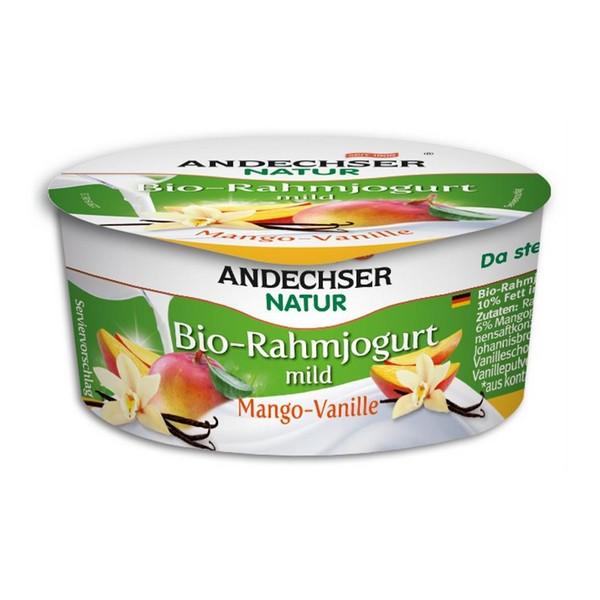 ANDECHSER YAOURT MANGUE & VANILLE 150GR BF