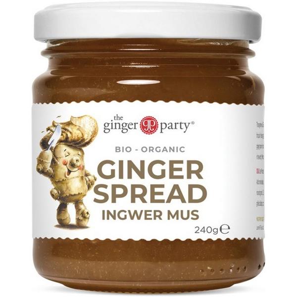 THE GINGER PARTY GINGER SPREAD, PATE DE GINGEMBRE 240GR BF12