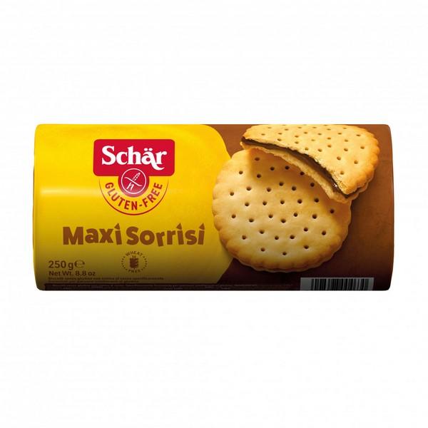 SCHAR MAXI SORRISI BISCUITS CHOCOLAT 250GR RV6