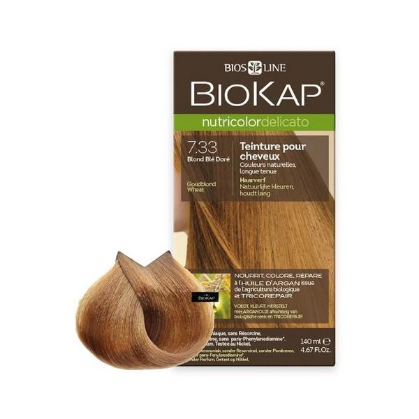 BIOKAP 7.33 BLOND BLE DORE 140ML NUTRICOLOR DELICATO MN
