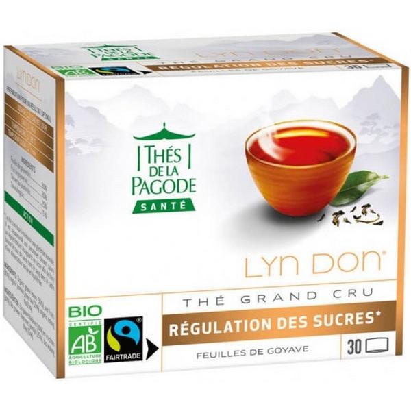 THES DE LA PAGODE THE GRAND CRU LYN DON REGULATION DES SUCRES 30X SACHETS TDP