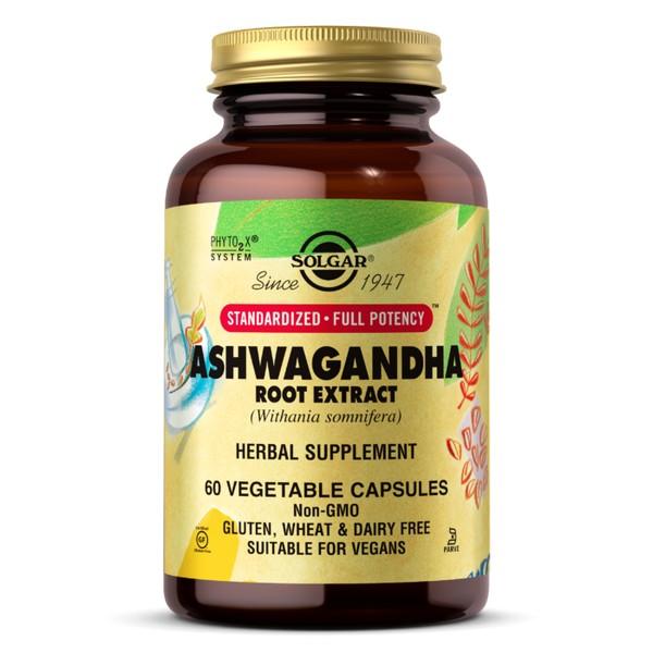 SOLGAR ASHWAGANDHA 60X CAPSULES SG