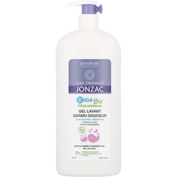 LEA NATURE JONZAC GEL LAVANT BEBE DERMO-COUCEUR 1L CHEVEUX & CORPS HY6