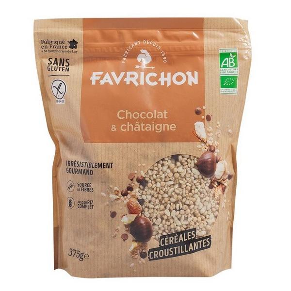 FAVRICHON CEREALES CHOCOLAT & CHATAIGNES 375GR BF6