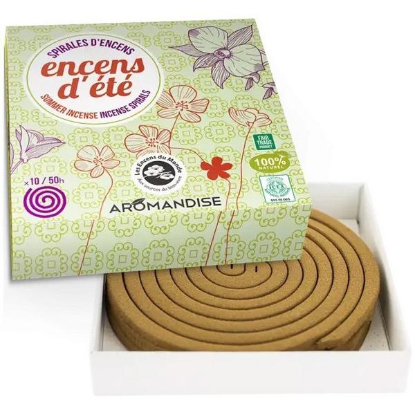 AROMANISE SPIRALES D'ENCENS D'ETE X10 50H MR5