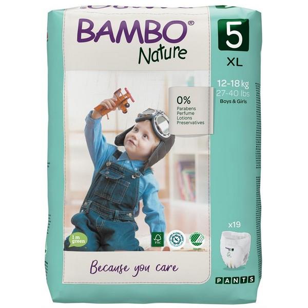 BAMBO NATURE COUCHE BEBE N°5 XL 12-18KG 19X BF5
