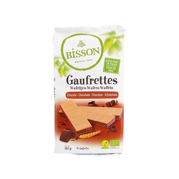 BISSON GAUFRETTES CHOCOLAT 190GR HY8