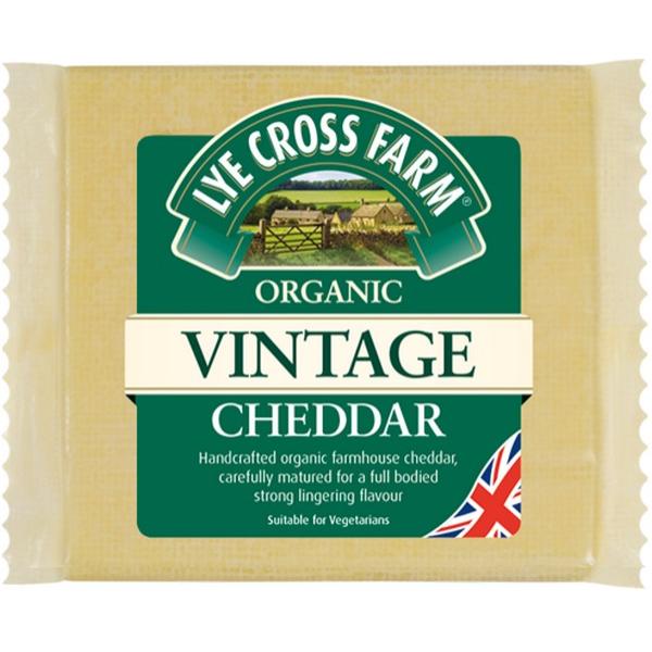 LYE CROSS FARM CHEDDAR VINTAGE 245GR BF10