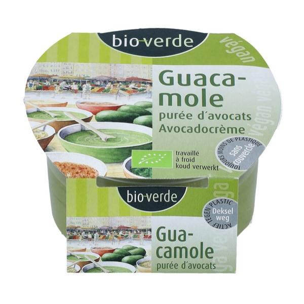 BIO VERDE GUACAMOLE PUREE D'AVOCAT 150GR BF