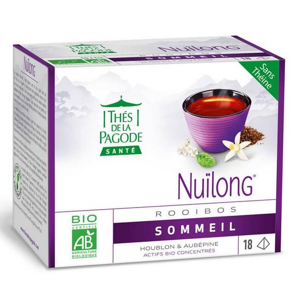 THES DE LA PAGODE INFUSION ROOIBOS NUILONG SOMMEIL 18X SACHETS TDP2