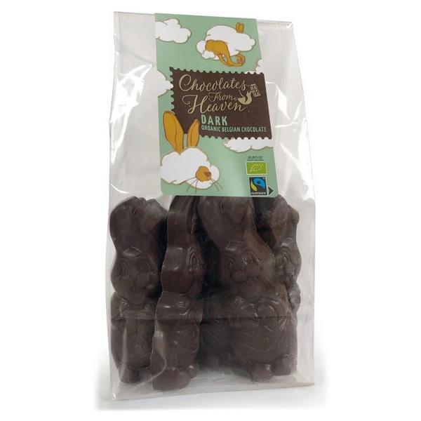 CHOCOLATES FROM HEAVEN LAPIN DE PAQUE CHOCOLAT NOIR 115GR HY