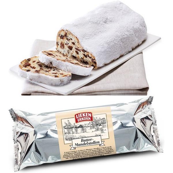 LIEKEN URKORN STOLLEN MASSEPAIN & AMANDE 500GR HY