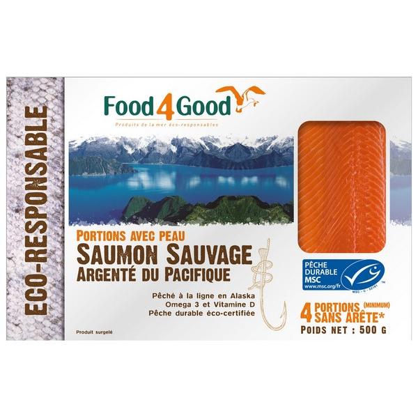 FOOD4GOOD SAUMON SAUVAGE 500G MR5