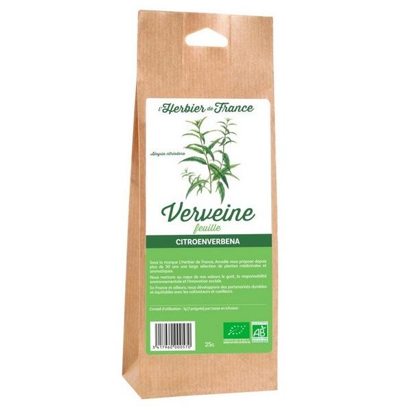 L'HERBIER DE FRANCE VERVEINE FEUILLE 25GR VJ6