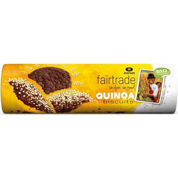 OXFAM BISCUITS QUINOA CACAO 260GR BF12