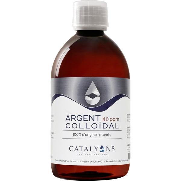 CATALYONS ARGENT COLLOIDAL 40PPM 500ML CT6