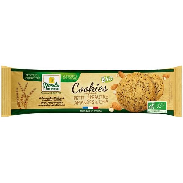 LE MOULIN DES MOINES COOKIES PETIT EPEAUTRE AMANDE & CHIA 200GR MV6