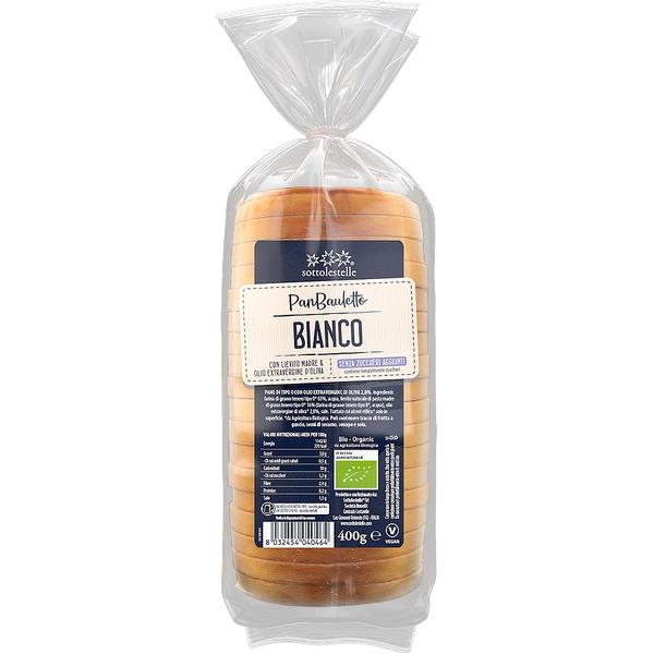 SOTTOLESTELLE PAIN DE MIE BLANC 400GR BF6