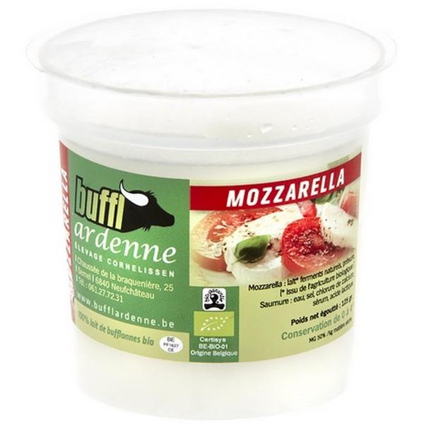 BUFFL ARDENNE MOZZARELLA 125GR BF1