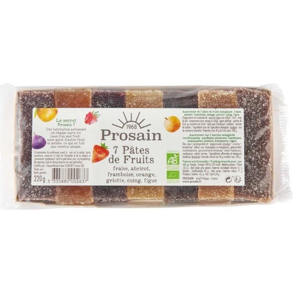PROSAIN 7 PATES DE FRUITS 220GR BF10