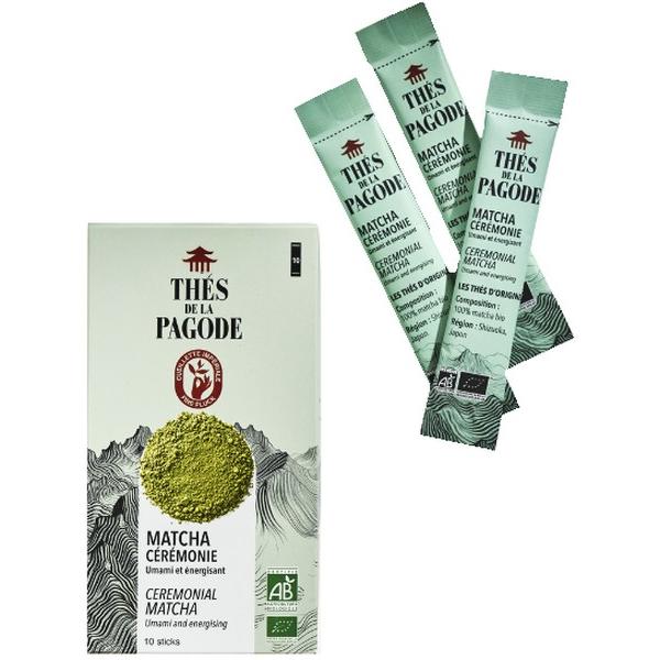 THES DE LA PAGODE THE MATCHA 10X STICKS TDP6