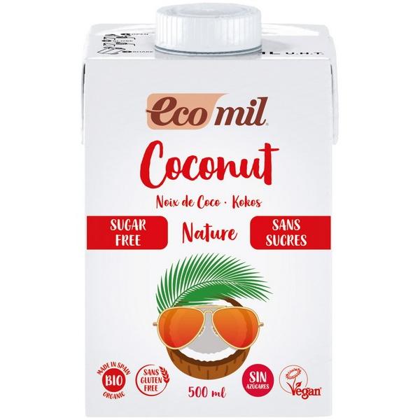 ECOMIL LAIT COCO SANS SUCRES 500ML MV