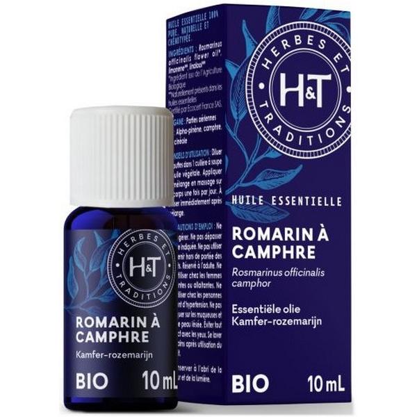 HERBES ET TRADITIONS HUILE ESSENTIELLE DE ROMARIN A CAMPHRE 10ML HT