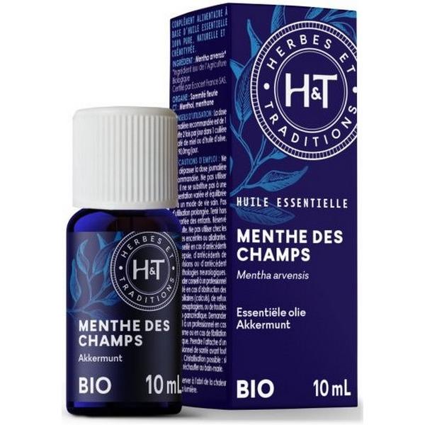 HERBES ET TRADITIONS HUILE ESSENTIELLE DE MENTHE DES CHAMPS 10ML HT