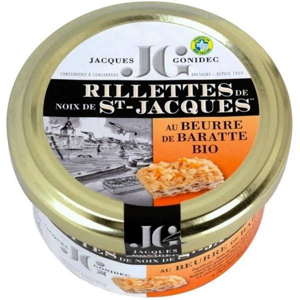 JACQUES GONIDEC RILLETTES DE SAINT JACQUES 90GR MR12