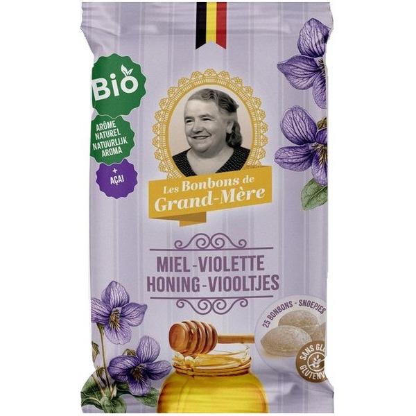 LES BONBONS DE GRAND MERE MIEL VIOLETTE 25X BONBONS BF10