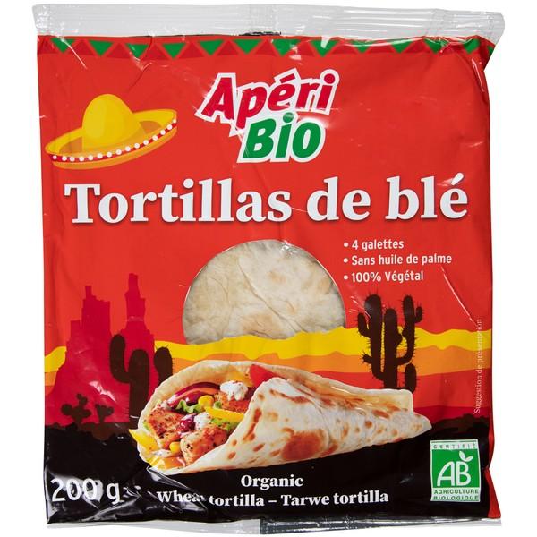 APERI BIO TORTILLAS DE BLE 200GR MR10