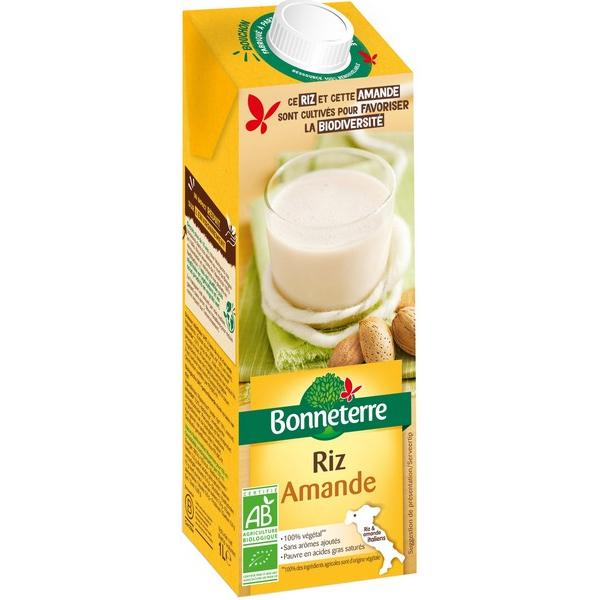 BONNETERRE BOISSON RIZ AMANDE 1L BF12