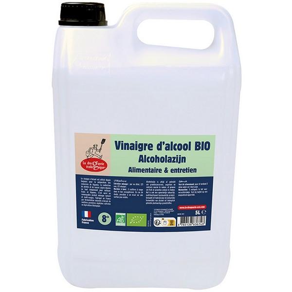 LA DROGUERIE ECOLOGIQUE VINAIGRE D'ALCOOL 8° 5L MR2