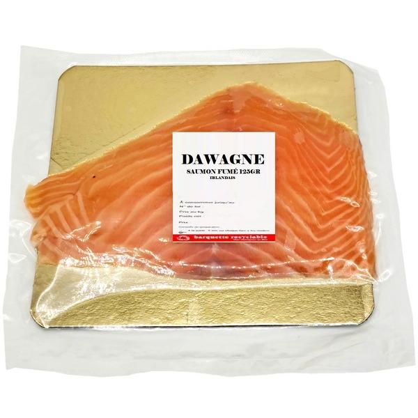 DAWAGNE SAUMON FUME 125GR BF1