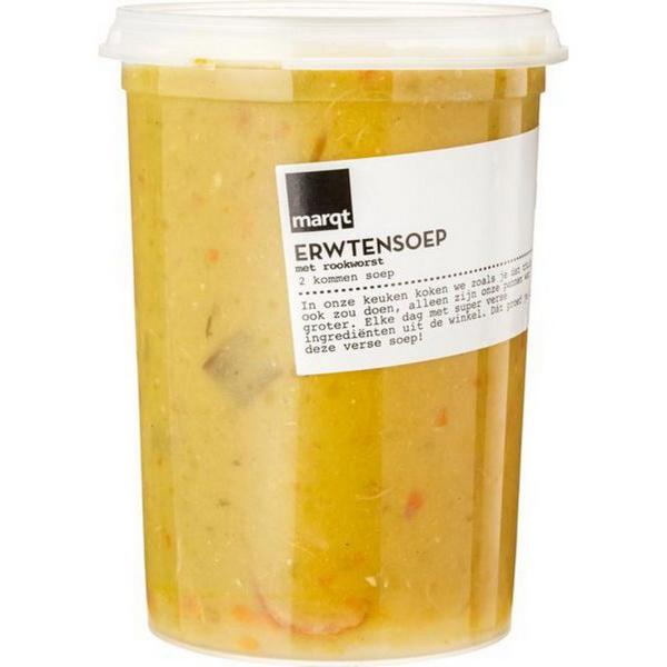 MARQT SOUPE POIS & SAUCISSE FUMEE 500ML BF