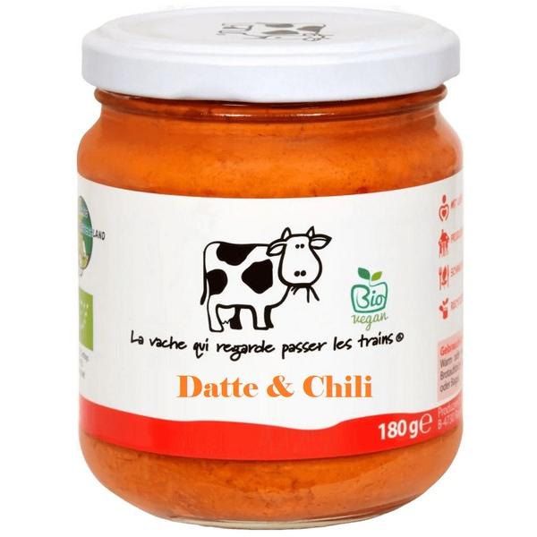 LA VACHE TARTINADE DATTES & CHILI 180ML HY12
