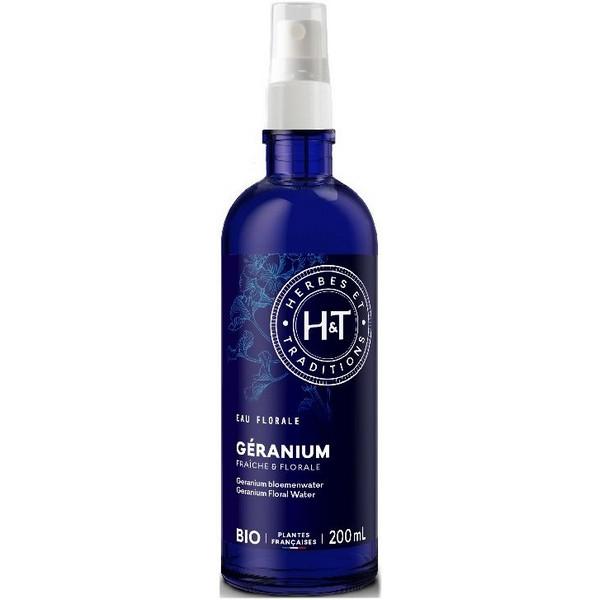 HERBES ET TRADITIONS EAU FLORALE GERANIUM 200ML HT