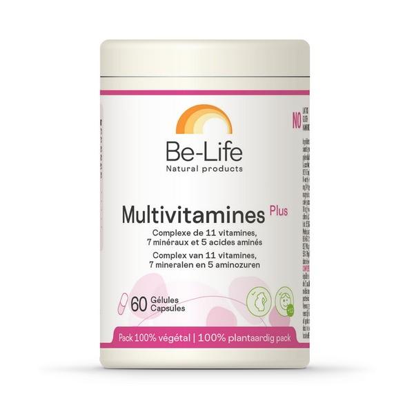 BE-LIFE BE-MULTIVITAMINES PLUS 60X GELULES BF