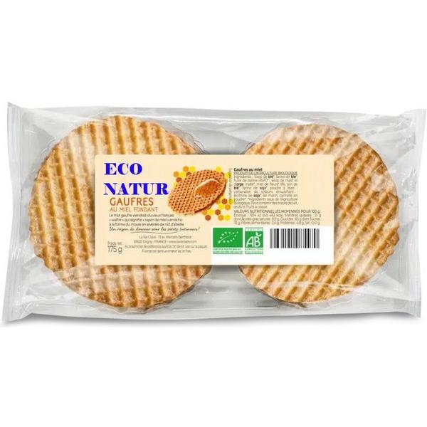 ECO NATUR GAUFRES AU MIEL 175GR MR12