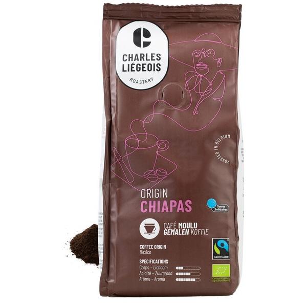 CHARLES LIEGEOIS CAFE MOULU CHIAPAS 250GR MR6