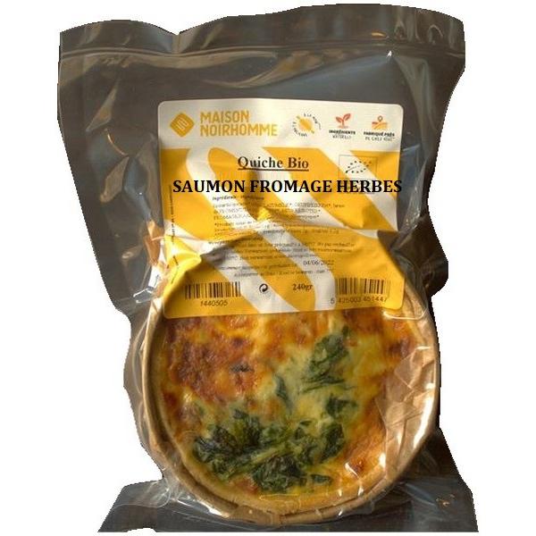 MAISON NOIRHOMME QUICHE SAUMON FROMAGE 240GR BF