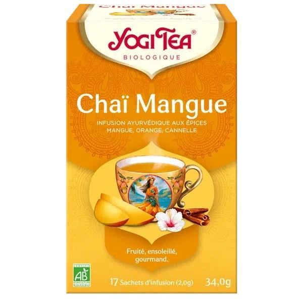 YOGI TEA CHAI MANGO 17X SACHETS 34,0GR BF6