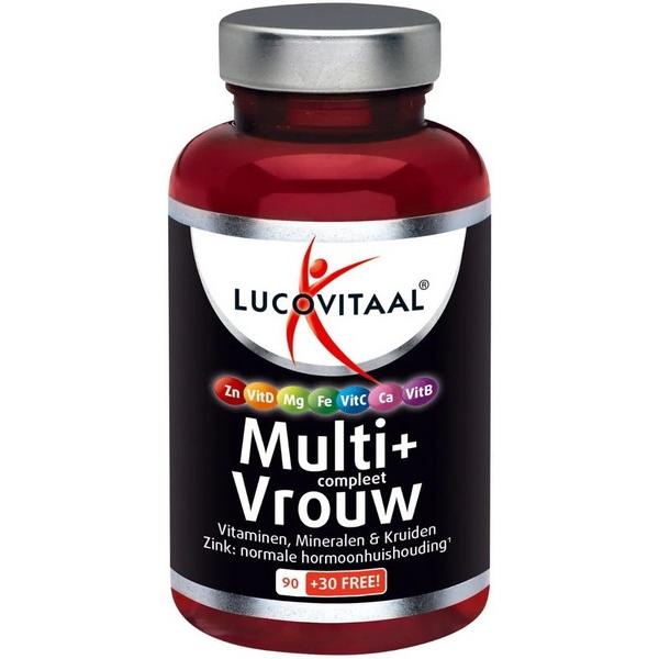 LUCOVITAAL MULTI- VITAMINE FEMME 120X TABLETTES MR