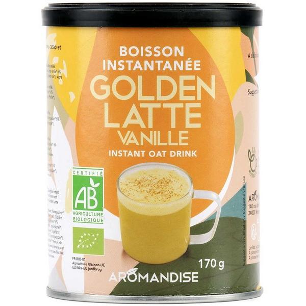 AROMANDISE BOISSON INSTANTANEE GOLDEN LATTE VANILLE 170GR MR6