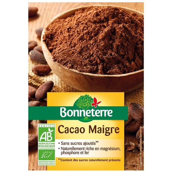 BONNETERRE CACAO MAIGRE 250GR BF6
