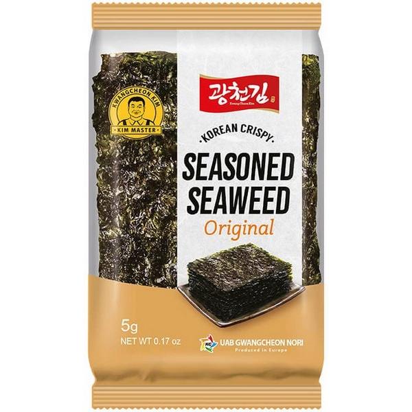 KOREAN CRISPY SNACK AUX ALGUES ORIGINAL 5GR MR30