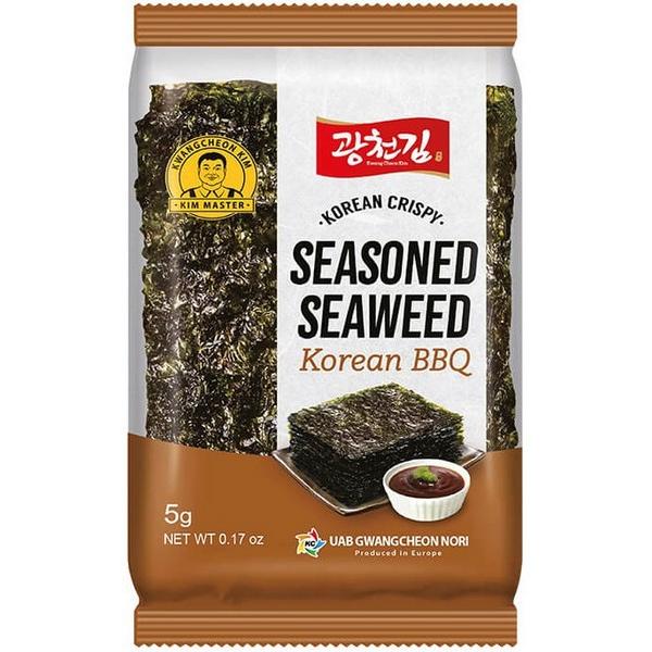 KOREAN CRISPY SNACK AUX ALGUES BBQ 5GR MR30
