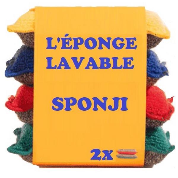 SPONJI L'EPONGE LAVABLE 2X IBV